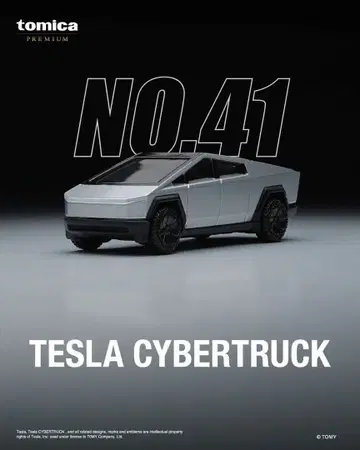 토미카 프리미엄 NO.41 Tesla Cybertruck