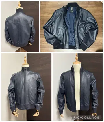 [ HUGO BOSS ] 라무 가죽 자켓