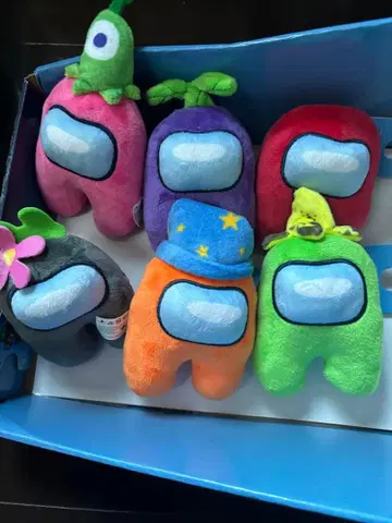 어몽 어스 봉제 인형 세트 6개 세트