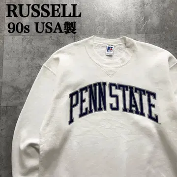 [ USA. XL 사이즈 ] 90s RUSSELL 칼리지 로고 맨투맨