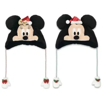 [ 새상품 ] 디즈니 크리스마스 2025 미키 미니 팬캡 세트