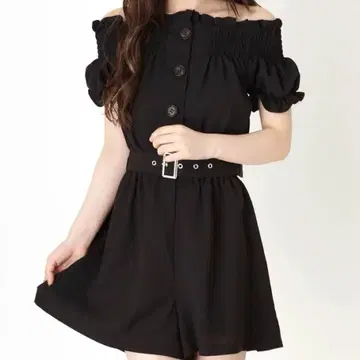 앙크루즈 새상품 하자품 오프숄더 살로펫