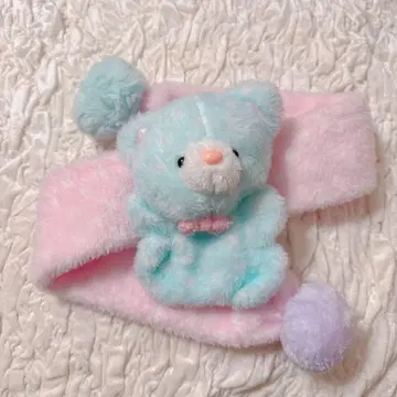 핸드메이드 곰 머플러