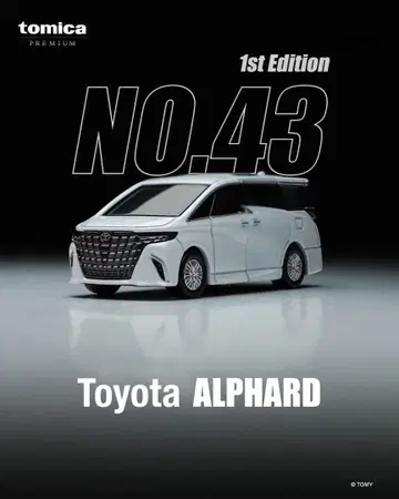 토미카 프리미엄 NO.43 도요타 알파드
