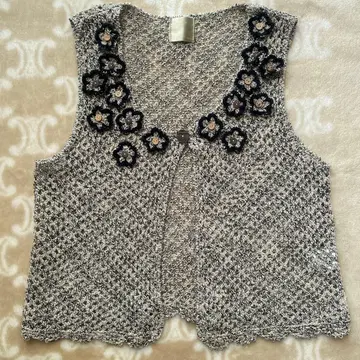 니트 베스트 그레이 셀렉샵