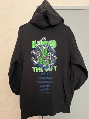 하이스타 Hi-Standard THE GIFT TOUR 2017 후드티
