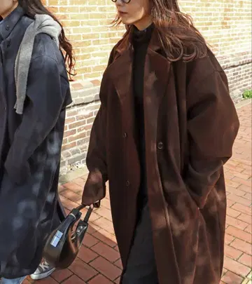 COURO 3way 넥 울라이크 오버코트