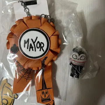 마을 이장 브로치 체인 로제트 나이트메어 비포어 크리스마스 메이어