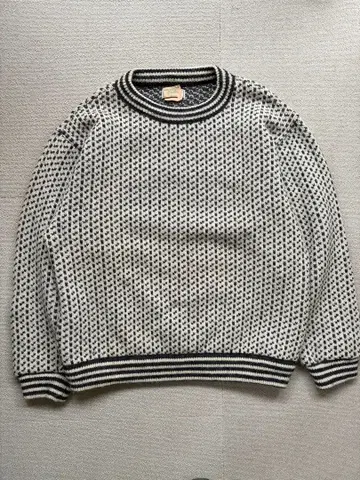 L.L.Bean 노르웨이산 바즈 아이 니트 L 80s