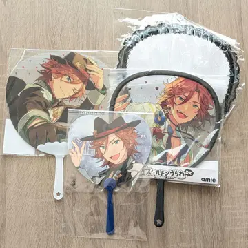 앙스타 미케지마 마다라 부채 세트