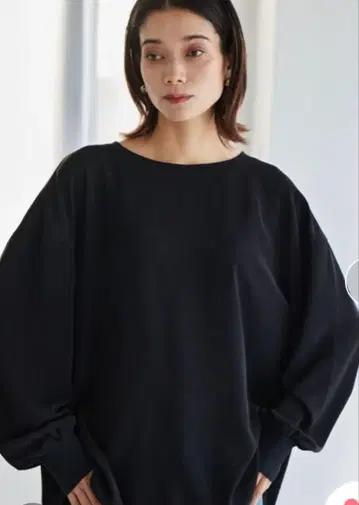 새상품급 BARNYARDSTORM 오버 사이즈 블라우스 블랙