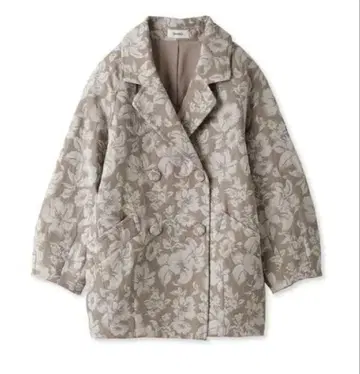 snidel 꽃무늬 코트