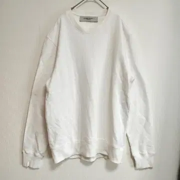 GOLDEN GOOSE 맨투맨 M 화이트 이탈리아제 더블 스타