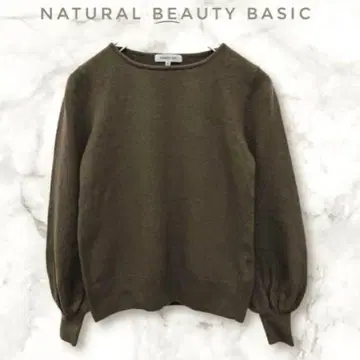 NATURAL BEAUTY BASIC 울 캐시미어 니트