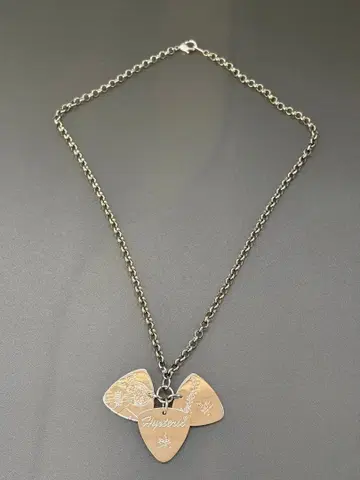 Hysteric Glamour 피크 목걸이 기타 걸 [ No.1377 ]