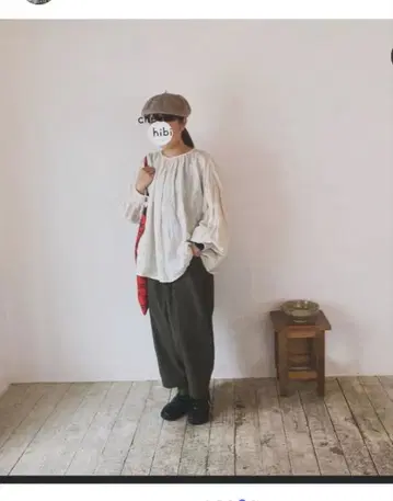 cheer 삿포로 코듀로이 팬츠 카키 미사용품