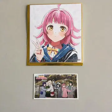 니지가사키 학원 스쿨 아이돌 동호회 입장 특전 미니 색지 텐노지 리나