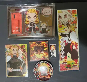 귀멸의 칼날 렌고쿠 쿄쥬로 세트 아크릴 스탠드 포함