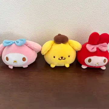 산리오 캐릭터 봉제 인형 세트