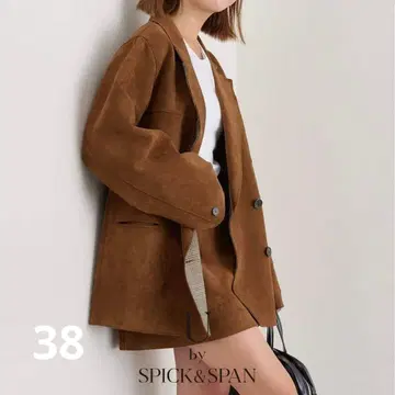 U by SPICK&SPAN 리버서블 오버 더블 자켓