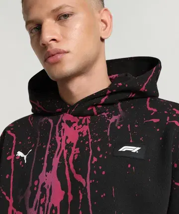 푸마 후드티 M F1 컬러 스플래쉬 후디 남성용