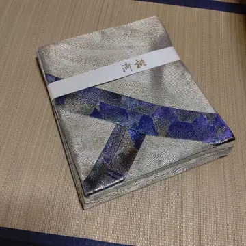 니시진 메모리안 후쿠로 오비 실버 보라색