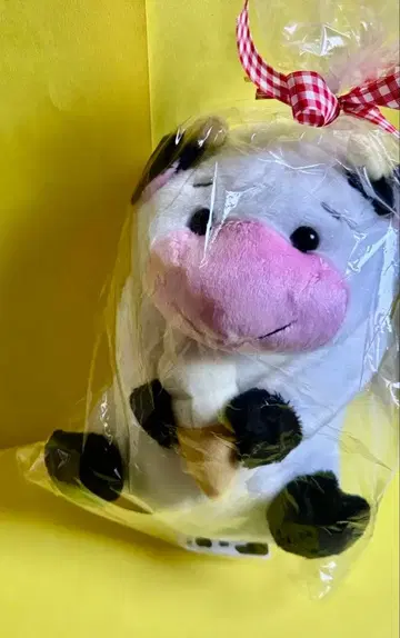 코이와이 농장 소프트 소 봉제 인형 빅 사이즈