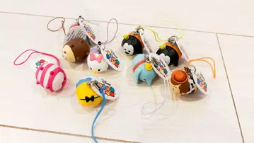 디즈니 캐릭터 스트랩 9개 세트