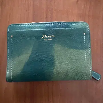 Dakota 그린 가죽 접이식 지갑