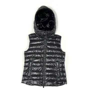 TATRAS 타트라스 다운 베스트 다운 자켓 후드 블랙 M