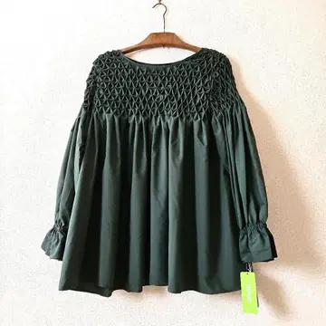 다마 컬렉션 블라우스 그린 13