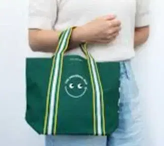 안야 힌드마치 x 린넨 내셔널 슈퍼 에코백 (미니 사이즈)