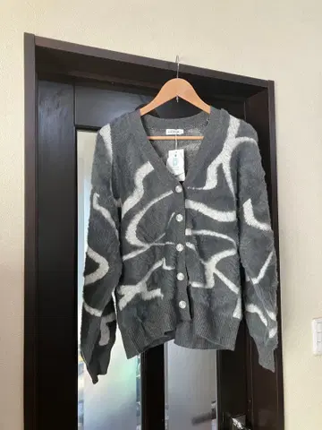 렙심 lepsim 뉘앙스 가라 가디건 그레이