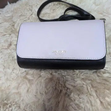 케이트 스페이드 숄더백 핑크/블랙