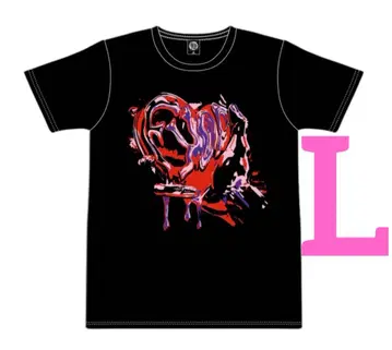 B'z 티셔츠 블랙 L 사이즈 B'z LIVE-GYM 2025 FYOP