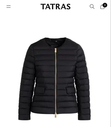 타트라스 새상품 TATRAS 다운 자켓 NOKO 블랙 2