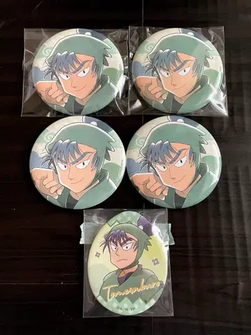 닌타마 세가 럭키 쿠지 에그 캔뱃지 식만류삼랑