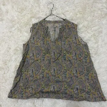 [ 스테디셀러 ] 내추럴 뷰티 베이직 패턴 슬리브리스 (S)