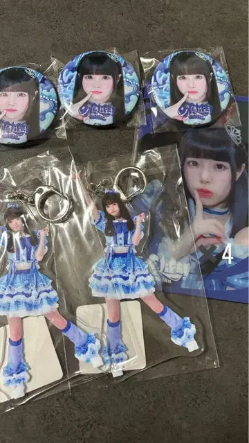 iLiFE! 소라시 카렌 무도관 클리어 카드 아크릴 키링 캔뱃지