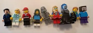 레고 미니 피규어 9개 세트