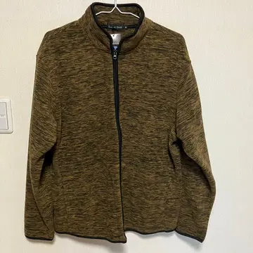 BIG 실루엣 풀 집업 플리스 자켓 4L