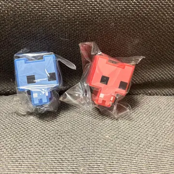 PICOPARK 피코파크 소프트 비닐 마스코트 컬렉션 레드, 블루