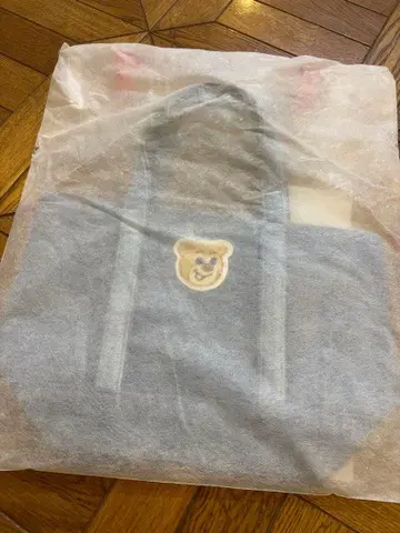 페이러 FEILER 올드 테디 와펜 토트백 블루 소