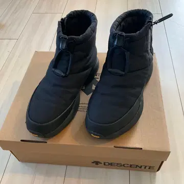 DESCENTE 블랙 숏부츠