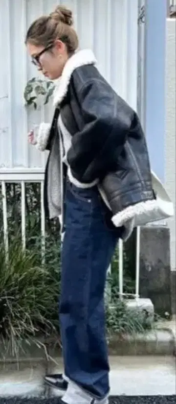 보아 자켓 블랙