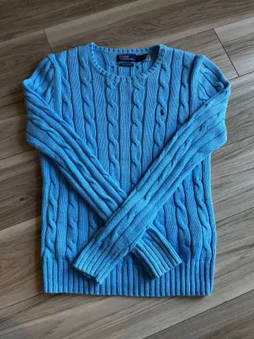 폴로 랄프로렌 케이블 니트 면 100%