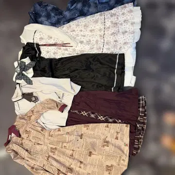 axes femme 원피스 4, 스커트 1, 셔츠 2 세트