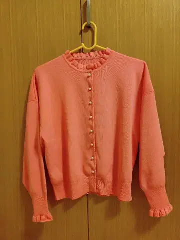 yukiemon 로즈 가디건 (핑크)