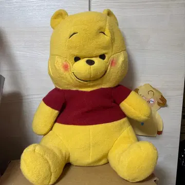 디즈니 곰돌이 푸 봉제 인형 포근포근 점보 봉제 인형