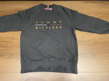 TOMMY HILFIGER 그레이 맨투맨 트레이닝복